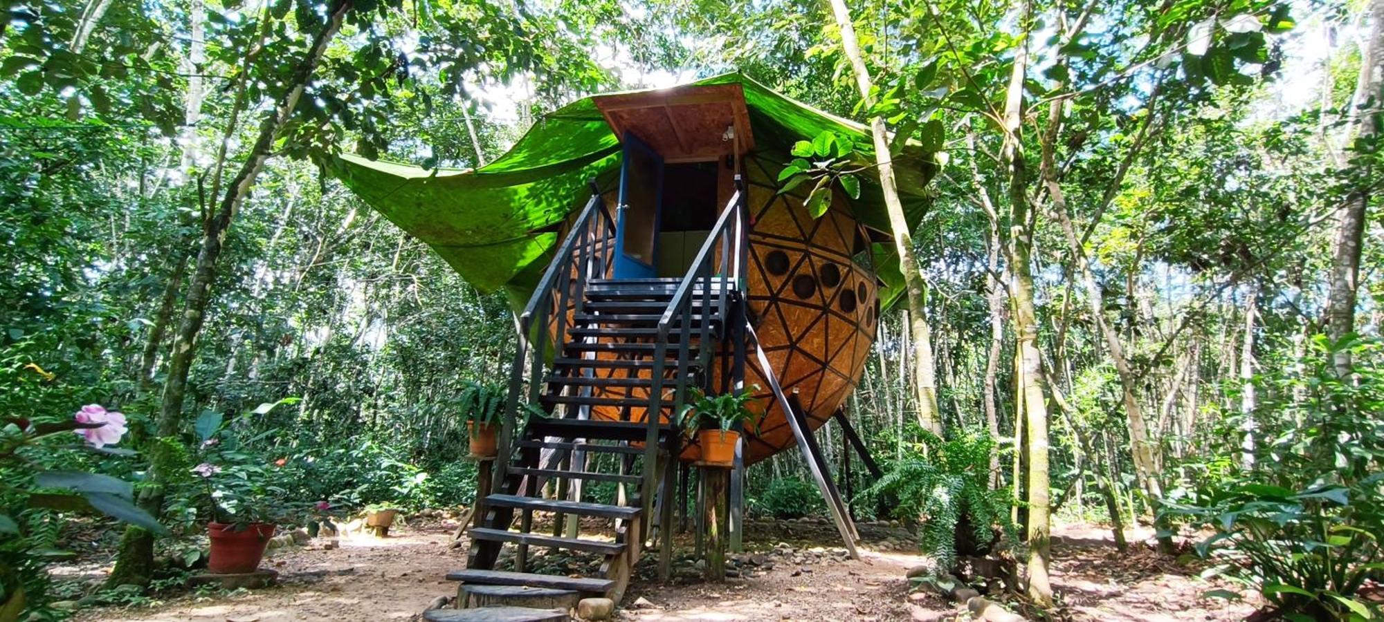 Hotel Ecologico Makalombia Ла-Макарена Экстерьер фото